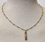 Zilveren ketting 925 met religieus amulet 4 symbolen van