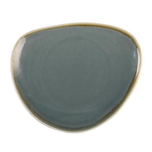 Olympia Kiln driehoekige borden blauw 23cm (6 stuks), Huis en Inrichting, Keuken | Bestek, Verzenden