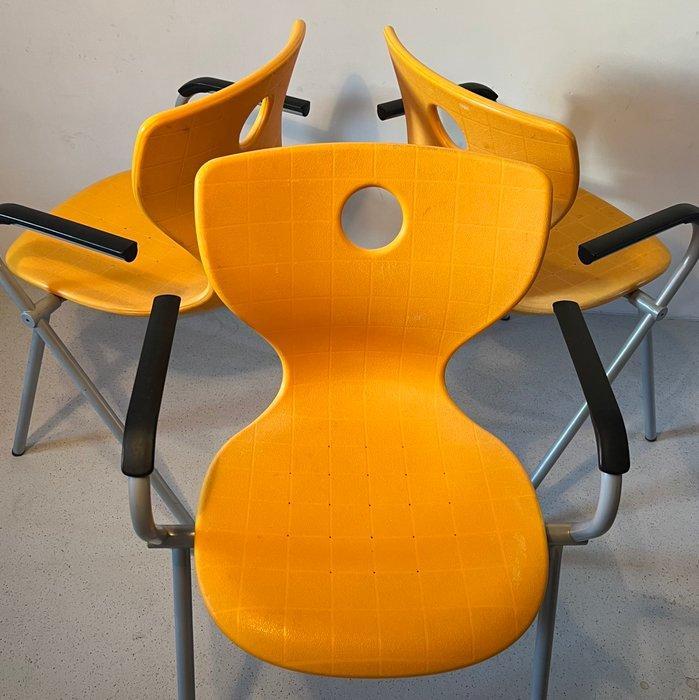VS - Verner Panton - Stoel (3) - Stapelstoel met armleuning, Antiek en Kunst, Antiek | Meubels | Stoelen en Banken