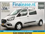 Ford Transit Custom 2.0 TDCI L2H1 DC Airco Cruise Cam €338pm, Nieuw, Ford, Zilver of Grijs, Lease