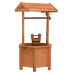 Plantenbak Wensput Hout - OP=OP! Tuin Decoratie Outlet, Minder dan 60 cm, Vierkant, Nieuw, Ophalen of Verzenden