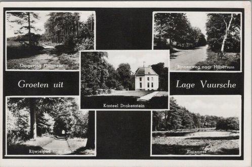 LAGE VUURSCHE - Meerluik Groeten uit Lage Vuursche, Verzamelen, Ansichtkaarten | Nederland, Verzenden