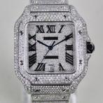 Cartier - Santos de Cartier XL Custom Diamonds - WSSA0009 -, Nieuw