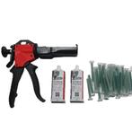 MT Set 2 tubes MT90 2 componentenlijm 90 seconden, 1 pistoo, Verzenden, Nieuw