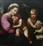 Santi di Tito (1536-1603), School of - Madonna mit Kind und, Antiek en Kunst, Kunst | Schilderijen | Klassiek