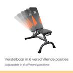 Orange Gym Fitnessbank - Verstelbare Rugleuning, Sport en Fitness, Verzenden, Nieuw, Fitnessbank