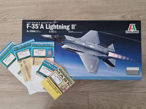 Italeri 2506 F-35A Lightning II 1:32 SEALED + 5 opties, Hobby en Vrije tijd, Modelbouw | Vliegtuigen en Helikopters, Italeri, Verzenden