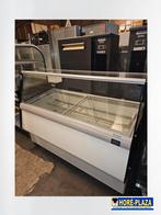 Schepijsvitrine 540L CombiSteel CUBA – Op Wielen (demo), Gebruikt