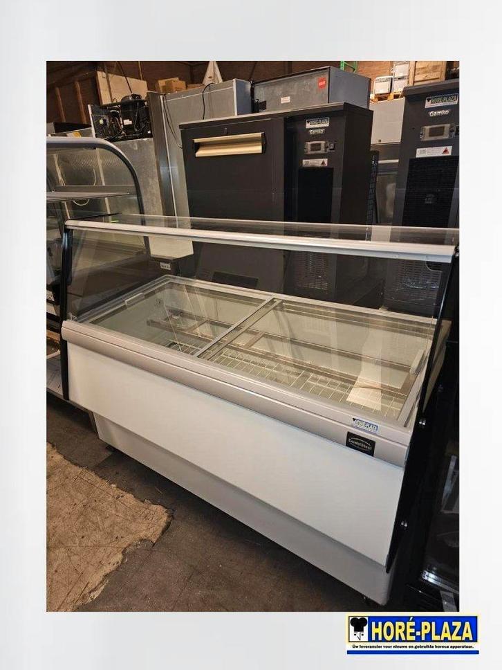 Schepijsvitrine 540L CombiSteel CUBA – Op Wielen (demo), Zakelijke goederen, Horeca | Keukenapparatuur, Gebruikt