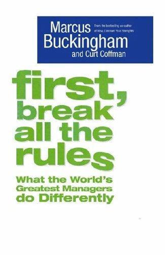 First, Break All The Rules 9781416502661 Marcus Buckingham, Boeken, Overige Boeken, Zo goed als nieuw, Verzenden