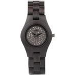 Horloge Dames We Wood MOON CRYSTAL BLACK, Sieraden, Tassen en Uiterlijk, Zonnebrillen en Brillen | Heren, Verzenden, Nieuw