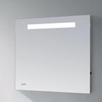 Spiegel Sanitop met LED Verlichting en Geintegreerde Klok, Nieuw, Ophalen of Verzenden, Vierkant