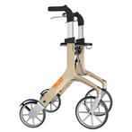 TrustCare lets fly, lichtgewicht rollator - Beige, Diversen, Rollators, Ophalen of Verzenden, Nieuw