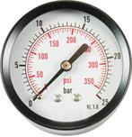 Profec manometer met achteraansluiting, droog, 63, Doe-het-zelf en Verbouw, Meetapparatuur, Verzenden, Nieuw
