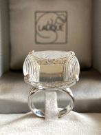 René Lalique - Art Deco (omlijst) - 925. Zilver, Kristal -