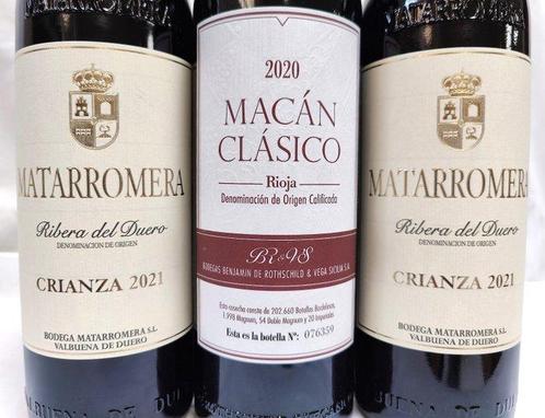 2020 Vega Sicilia & B. de Rothschild, Macán Clásico & 2021, Verzamelen, Wijnen