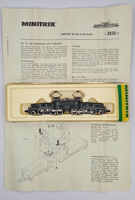Minitrix N - 2926 - Elektrische locomotief (1) - Series Ce, Hobby en Vrije tijd, Modeltreinen | N-Spoor