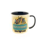 Beker - Mok  Rotterdam skyline blauw keramiek incl. luxe ges, Ophalen of Verzenden, Nieuw