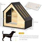 TRUUSK Houten Hondenhok & Kattenhol - Gezellige Indoor Slaap, Dieren en Toebehoren, Verzenden, Nieuw