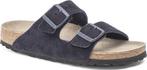 Birkenstock - maat 38- Arizona Suede Blauw Smal Voetbed -, Kleding | Dames, Verzenden, Nieuw