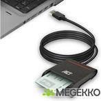ACT Externe USB 2.0 Smartcard eID Kaartlezer, zwart, Verzenden, Nieuw
