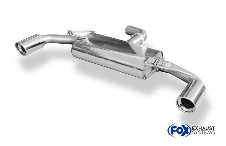 FOX VW Golf 6 - 1.8l TFSI/ GTD einddemper uitgang rechts/lin, Auto-onderdelen, Uitlaatsystemen, Nieuw, Verzenden