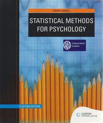 Statistical Methods for Psychology - David C. Howell - 97814