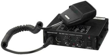 compacte versterker 10 Watt met microfoon 12 Volt werking beschikbaar voor biedingen