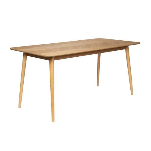 *WOONWINKEL* Eettafel Eiken Visgraat 160 X 80 Cm, Huis en Inrichting, Tafels | Eettafels, Nieuw, Verzenden
