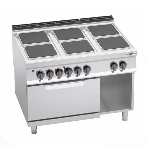 GGM Gastro | Elektrische kookplaat - 21 kW - 6 vierkante |, Witgoed en Apparatuur, Fornuizen, Inbouw, Nieuw, Verzenden