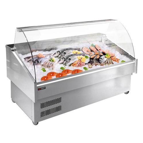 GGM Gastro | Visvitrine - 1900mm | FTA190 | FTA190, Witgoed en Apparatuur, Koelkasten en IJskasten, 140 tot 160 cm, Verzenden