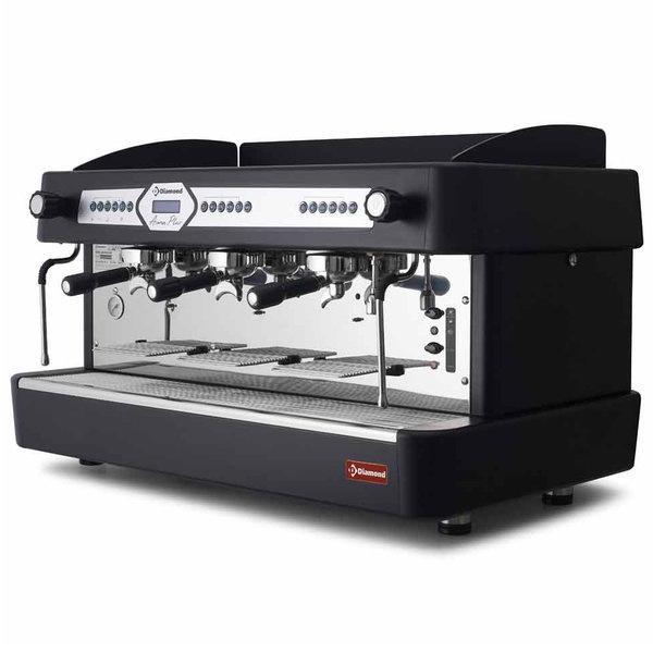 Koffiemachine | Zwart | 3 Groepen, Zakelijke goederen, Horeca | Keukenapparatuur, Verzenden