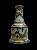 Qajar waterpijp - Klei met gekleurde glazuren en