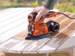 BLACK+DECKER KA280-QS - 4-in-1 Multischuurmachine - 220W met, Verzenden, Nieuw
