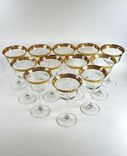 Drinkset (12) - Producten en decoraties door vazen uit, Antiek en Kunst, Antiek | Meubels | Tafels
