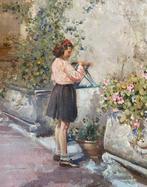 Giovanni Panza (1894-1989) - In Terrazza