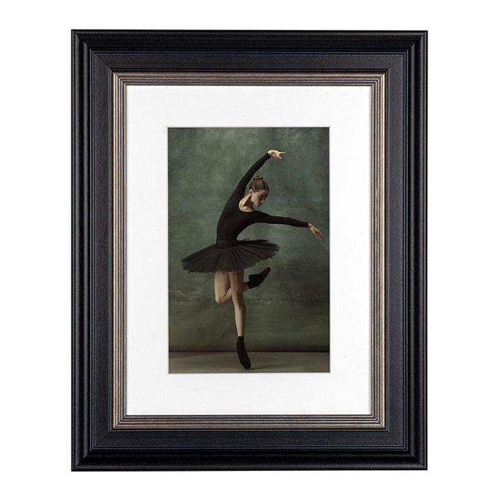 Fotolijst Mozart Zwart/Zilver 30x40 cm, Huis en Inrichting, Woonaccessoires | Lijsten