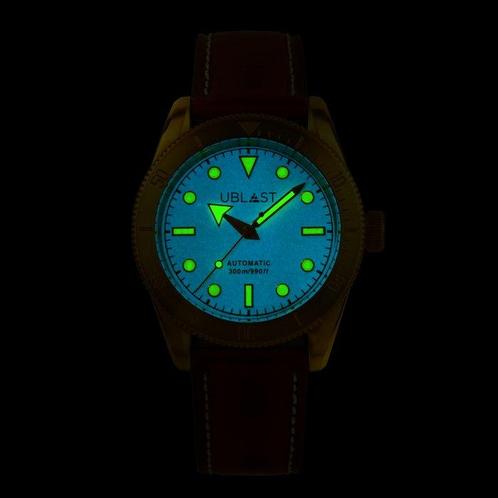 Ublast - Oracle Bronze Ltd. Edition - Luminous Dial -, Sieraden, Tassen en Uiterlijk, Horloges | Heren