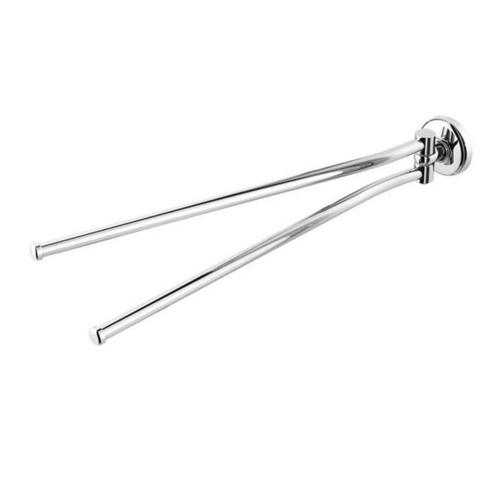 Handoekrek Geesa Hotel 2-armig Chroom, Huis en Inrichting, Badkamer | Badtextiel en Accessoires, Ophalen of Verzenden