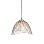 Design hanglamp messing draad 39,8 cm - Pia, Nieuw, Overige materialen, Design, 75 cm of meer