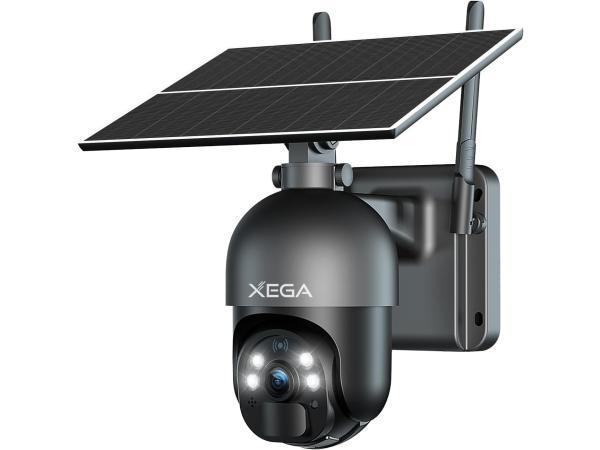 Veiling - Xega 3G/4G LTE bewakingscamera voor buiten 2K, Audio, Tv en Foto, Videobewaking