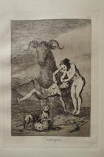 Francisco de Goya (1746-1828) after - Caprichos Blatt #60, Antiek en Kunst