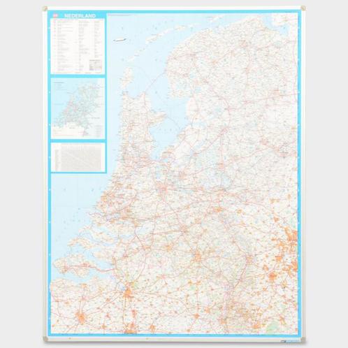 Officenow wegenkaart Nederland, 130 x 100 cm, Zakelijke goederen, Kantoor en Winkelinrichting | Kantoormeubilair en Inrichting