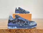 Louis Vuitton - LV Trainer Blue Patchwork Monogram Denim -, Nieuw