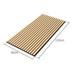 Akoestisch Wandpaneel Vang set van 16 mdf 11,52 m² eiken, Doe-het-zelf en Verbouw, Verzenden, Nieuw