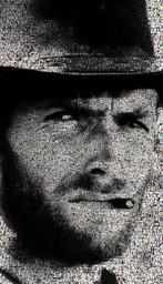 David Law (1967) - Crypto Clint Eastwood II -Le bon la brute, Antiek en Kunst