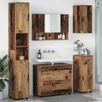 vidaXL Badkamermeubelset 5 pcs Oud hout 30 x 35 x 192 cm, Huis en Inrichting, Verzenden, Nieuw