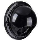 Buitenrooster | Starx | Ø 150 mm (Bol, Gaas, RVS, Zwart), Doe-het-zelf en Verbouw, Ventilatie en Afzuiging, Verzenden, Nieuw