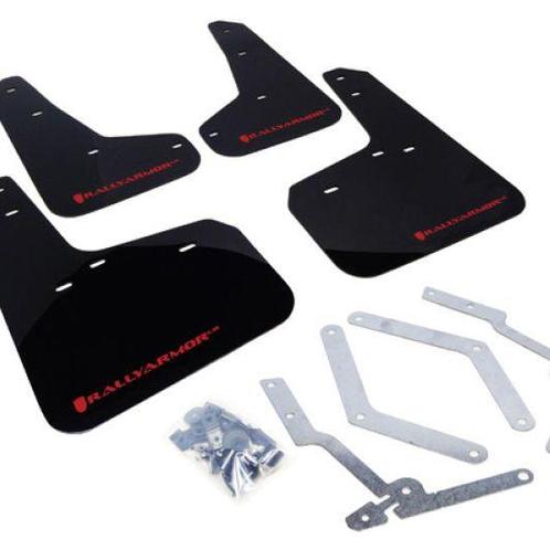 Rally Armor 12-19 Ford Focus ST / 16-19 RS Black Mud Flap, Auto-onderdelen, Carrosserie en Plaatwerk, Ophalen of Verzenden