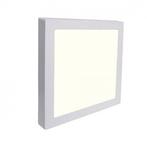 LED Spot/Downlight Opbouw Vierkant 18W - Natuurlijk Wit, Huis en Inrichting, Lampen | Spots, Nieuw, Plafondspot of Wandspot, Kunststof